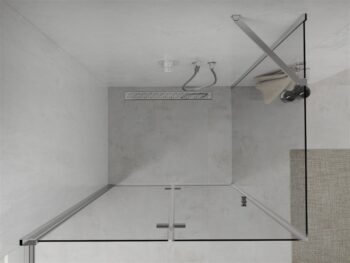 MEXEN/S - LIMA sprchovací kút 75x80, transparent, chróm 856-075-080-01-00