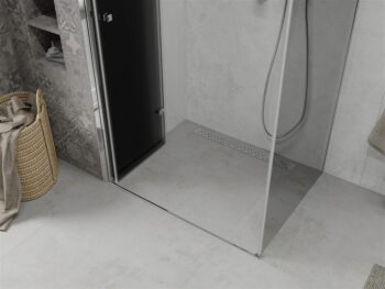 MEXEN/S - LIMA sprchovací kút 80x120, grafit, chróm 856-080-120-01-40