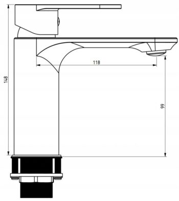 MEXEN/S - Milo DF40 SET umývadlová a vaňová batéria s príslušenstvom, chróm 71303DF40-00