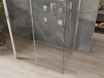 MEXEN/S - OMEGA sprchový kút 3-stenná 120x90, transparent, chróm 825-120-090-01-00-3S