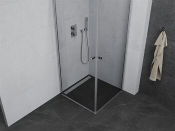 MEXEN/S - PRETORIA duo sprchovací kút 90x90, transparent, chróm 852-090-090-02-00