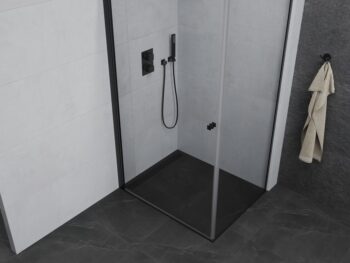 MEXEN/S - PRETORIA sprchovací kút 70x90, transparent, čierna 852-070-090-70-00