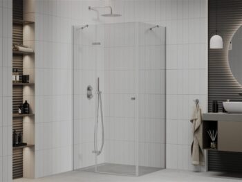 MEXEN/S - ROMA sprchovací kút 110x70, transparent, chróm 854-110-070-01-00