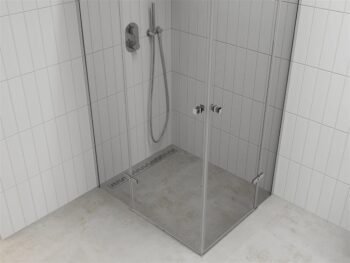 MEXEN/S - ROMA sprchovací kút 120x70, transparent, chróm 854-120-070-02-00