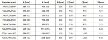 MEXEN/S - Roma sprchovací kút 70x100, kyvný, číre sklo, chróm + vanička 854-070-100-01-00-4010