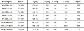 MEXEN/S - Roma sprchovací kút 80x70, kyvný, číre sklo, zlatá + vanička 854-080-070-50-00-4010