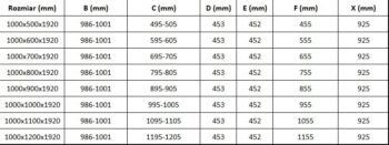 MEXEN/S - Sprchovací kút zalamovací Lima 100x90, číre sklo, zlatý + vanička 856-100-090-50-00-4010