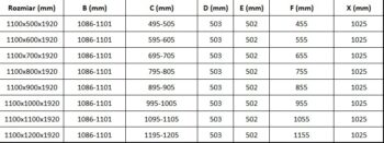 MEXEN/S - Sprchovací kút zalamovací Lima 110x70, číre sklo, chróm + vanička 856-110-070-00-00-4010