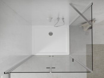MEXEN/S - Sprchovací kút zalamovací Lima 120x80, číre sklo, chróm + vanička 856-120-080-00-00-4010