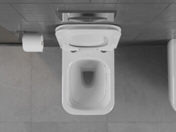 MEXEN/S - Stella Závesná WC misa vrátane sedátka s slow-slim, duroplast, biela 30680800