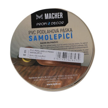 Macher, PVC podlahová páska SAMOLEPIACE béžová, 5m, béžová