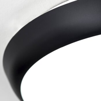 Maggy LED stropné svietidlo, Ø 25 cm, biele, CCT, IP65, dekoratívne krúžky