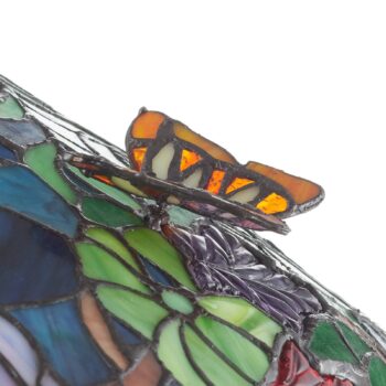 Majstrovská stolná lampa Austrália, štýl Tiffany