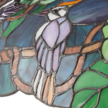 Majstrovská stolná lampa Austrália, štýl Tiffany