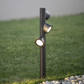 Martinelli Luce Bruco chodníkové svetlo 3-pl. 93cm