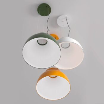 Martinelli Luce Cicala - LED závesné svietidlo, biele