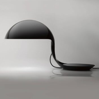 Martinelli Luce Cobra - Retro stolová lampa čierna