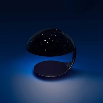 Martinelli Luce Cobra Scorpius stolná lampa, modrá