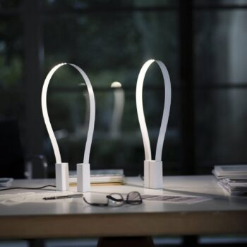 Martinelli Luce Fluida stolná LED lampa flexibilná