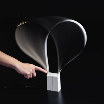 Martinelli Luce Fluida stolná LED lampa flexibilná