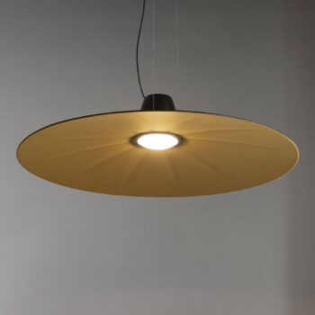 Martinelli Luce Lent závesné LED svietidlo, žlté