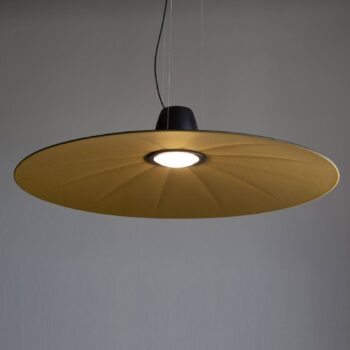 Martinelli Luce Lent závesné LED svietidlo, žlté