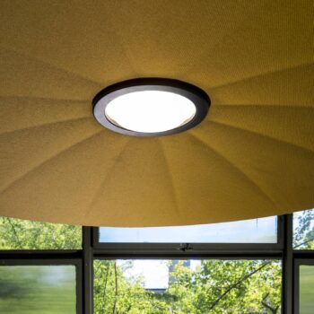 Martinelli Luce Lent závesné LED svietidlo, žlté