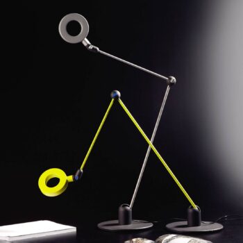 Martinelli Luce L‘amica stolná LED lampa, pistácia