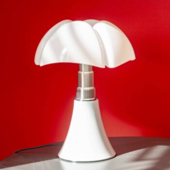 Martinelli Luce Minipipistrello stolná lampa biela