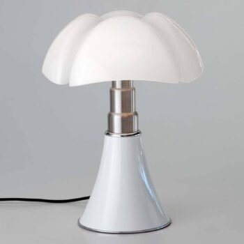 Martinelli Luce Minipipistrello stolná lampa biela