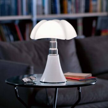Martinelli Luce Minipipistrello stolná lampa biela
