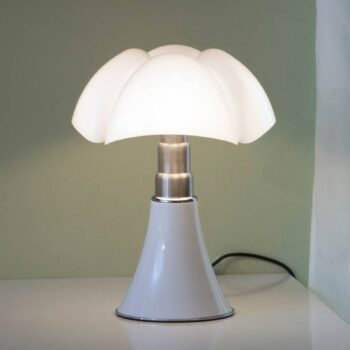 Martinelli Luce Minipipistrello stolná lampa biela