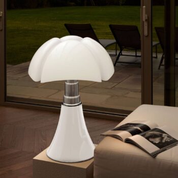 Martinelli Luce Pipistrello –stolná lampa, biela