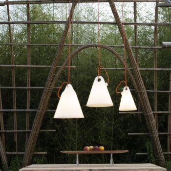 Martinelli Luce Trilly svietidlo zástrčka, Ø 45 cm