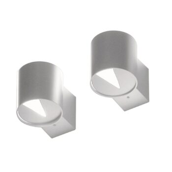 Martinelli Luce Tube nástenné svetlo kovové 14cm