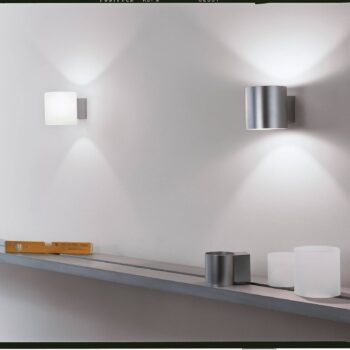 Martinelli Luce Tube nástenné svetlo sklenené 10cm