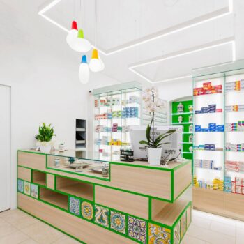 Martinelli Luce závesné svetlo Ciulifruli, modrá farba, polyetylén