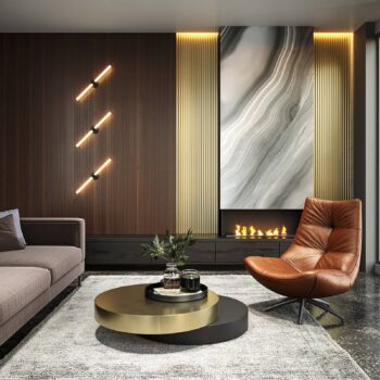 Maytoni LED nástenné svietidlo Axis, čierne, dĺžka 63 cm hliník/akryl