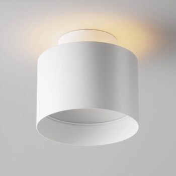 Maytoni LED stropné svietidlo Planet, biele Ø 10cm hliník 3000K