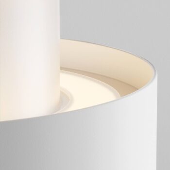 Maytoni LED stropné svietidlo Planet, biele Ø 12cm hliník 3000K