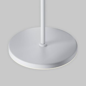 Maytoni LED závesné svetlo Plato, biele, Ø 18,5 cm, hliník