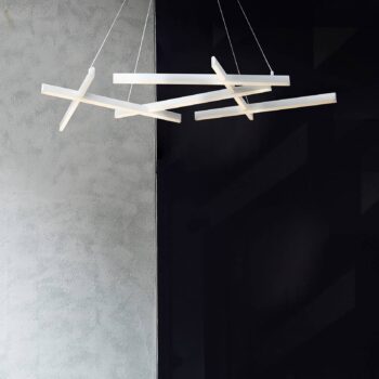 Maytoni Line závesné LED svietidlo 3 000 K biela