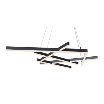 Maytoni Line závesné LED svietidlo 3 000 K čierna