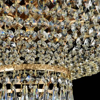 Maytoni Palace luster s krištáľovým tienidlom