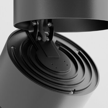 Maytoni Yin LED reflektor Unity system, triak, 940, čierny