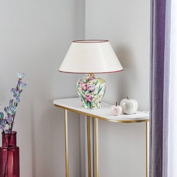 Menzel Living – lampa s kvetinovým podstavcom