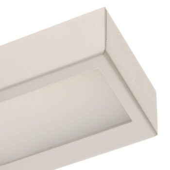 Mera LED nástenné svietidlo, šírka 120 cm, biela, 3 000 K