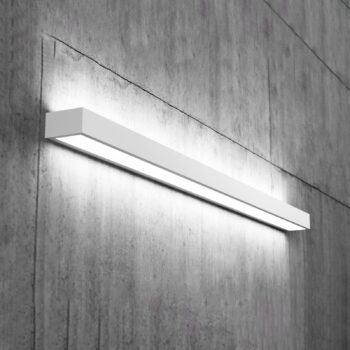 Mera LED nástenné svietidlo, šírka 120 cm, biela, 4 000 K