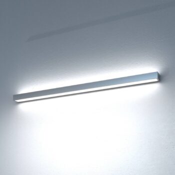 Mera LED nástenné svietidlo, šírka 80 cm, hliník, 4 000 K