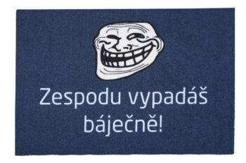 Mercury Flooring, Rohožka Zospodu vyzeráš skvele (Meme) 40x60 cm, 40x60, modrá